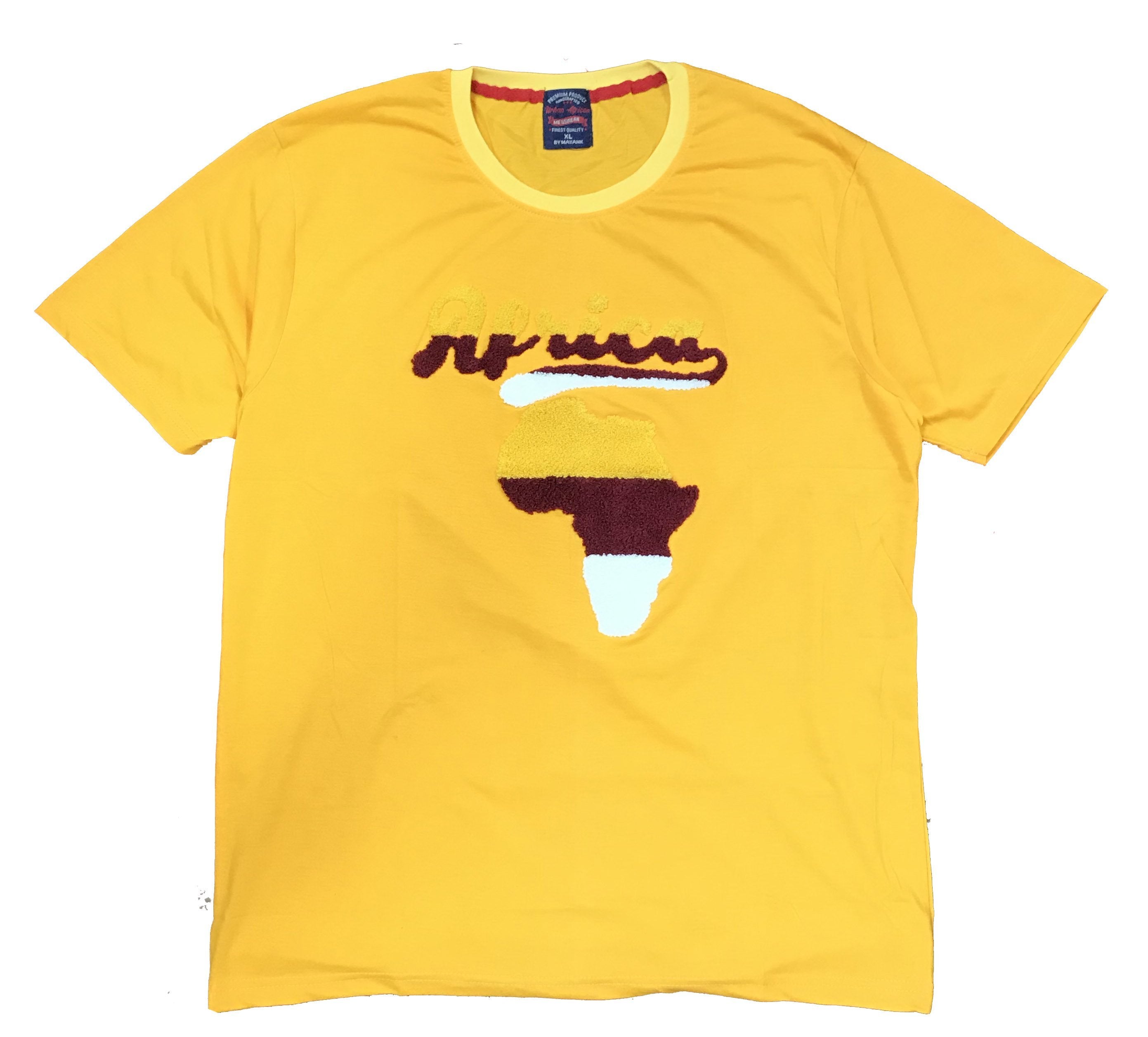 Short Sleeve Africa T-shirt - AFRIKAN ATTIRE - #african_clothing - T-SHIRT