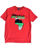 Short Sleeve Africa T-shirt - AFRIKAN ATTIRE -