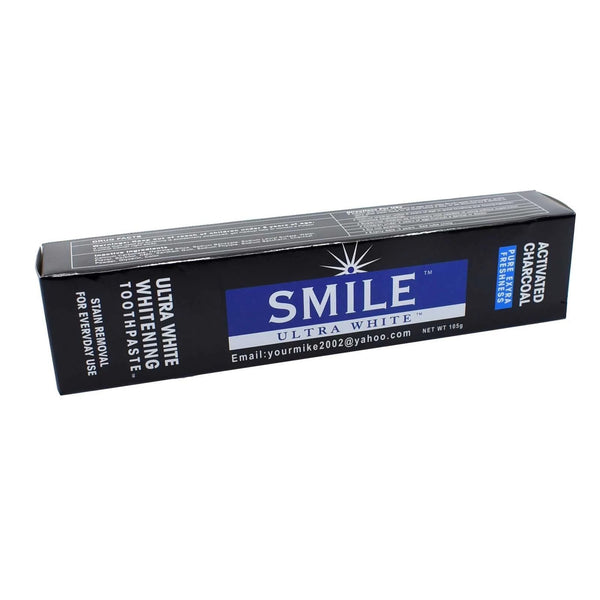 Smile™ Activated Charcoal Toothpaste/brush - AFRIKAN ATTIRE - #african_clothing - HEALTH